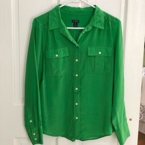 Long sleeve J Crew blouse